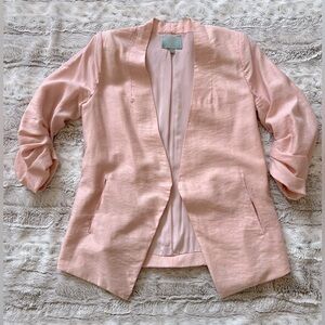 Women’s “Skies Are Blue” Brand Coral Blazer, Size XS